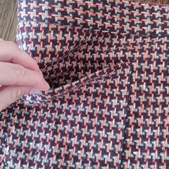 Mod Cloth Houndstooth Mini Skirt - Picture 4 of 9